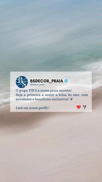 Mar visto da praia